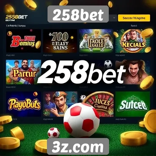 Análise da oferta de jogos disponíveis no 258bet