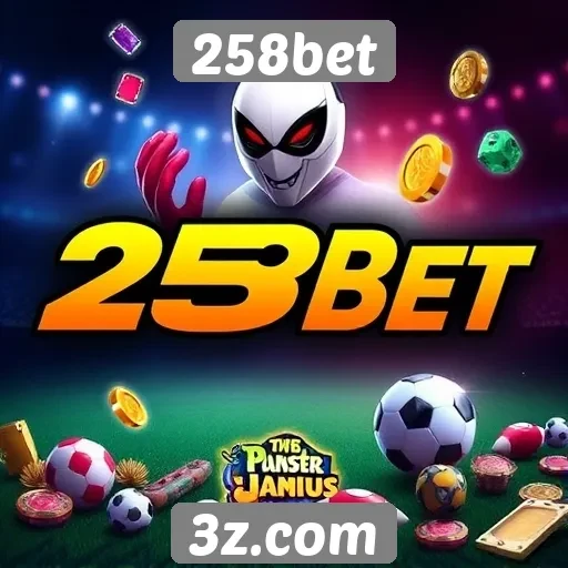 Variedade de jogos disponíveis na 258bet
